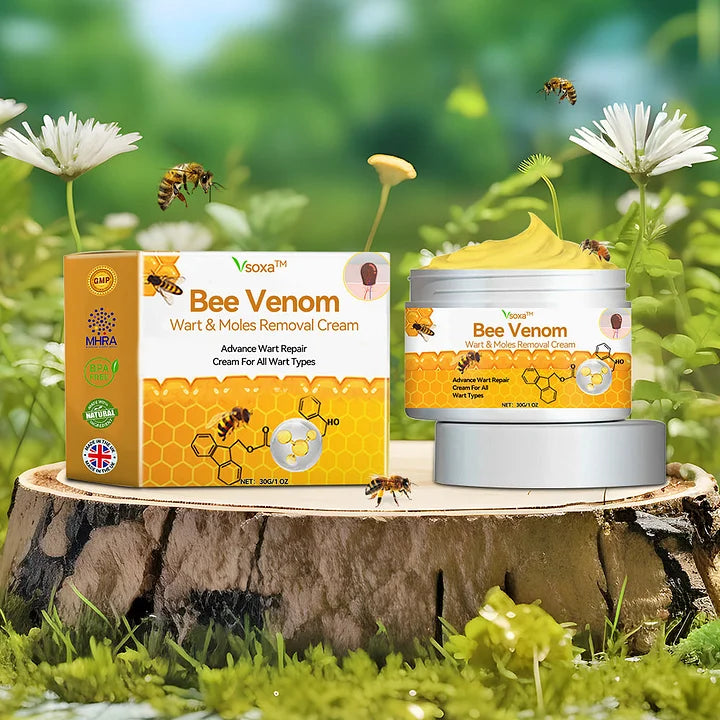 【✨Za pobraniem✨】Vsoxa™ Krem do usuwania brodawek i pieprzyków z jadem pszczelim (👨⚕Zalecenia AAD) 🐝🐝 (🔥Ostatni dzień wyprzedaży 70% taniej)