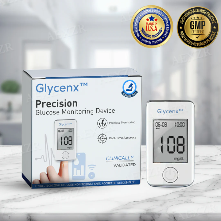 Glycenx™🎉🎉Wyprzedaż Noworoczna🎉- Rabat - 𝟟𝟘% 🅾🅵🅵 Dokładne urządzenie do pomiaru poziomu glukozy we krwi